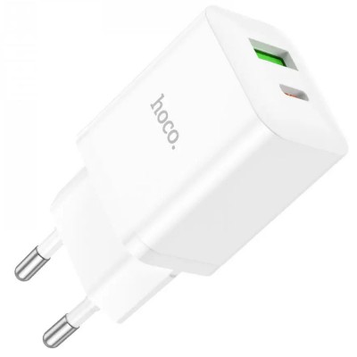 СЗУ Hoco N28 Founder PD20W+QC3.0 (1USB-A/1C)