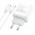 СЗУ Hoco C105A Stage PD20W+QC3.0 (1USB-A/1C) + кабель Type-C to Type-C