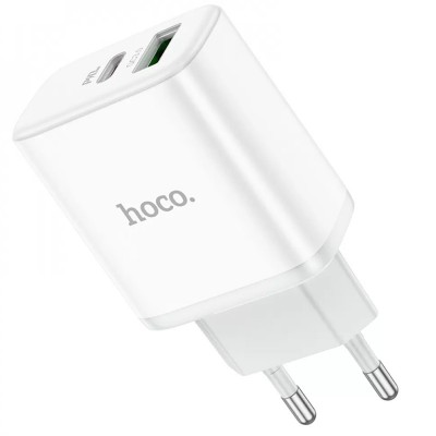 СЗУ Hoco C105A Stage PD20W+QC3.0 (1USB-A/1C)