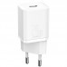 СЗУ Baseus Super Si Quick Charger 20W (1USB-C) + кабель Type-C to Lightning (TZCCSUP-B)