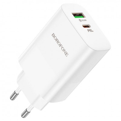 СЗУ Borofone BN10 Sunlight PD65W (1USB-A/1C)