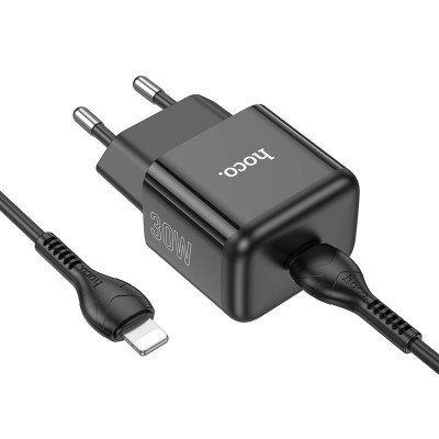СЗУ Hoco N32 Glory PD30W (1USB-C) + кабельType-C to Lightning