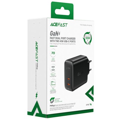 СЗУ Acefast A29 PD50W GaN (2USB-C)