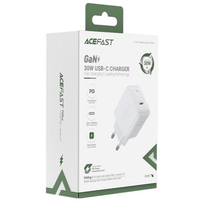 СЗУ Acefast A21 PD30W GaN (1USB-C)