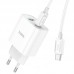СЗУ Hoco C80A Plus Rapido PD20W+QC3.0 (1USB-A/1C) + кабель Type-C to Type-C