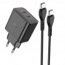 СЗУ Hoco N35 Streamer PD45W (2USB-C) + кабель Type-C to Type-C