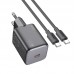 СЗУ Hoco N40 Mighty PD20W (1USB-C) + кабель Type-C to Type-C