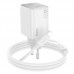 СЗУ Hoco N42 Elogiado PD45W (2USB-C) + кабель Type-C to Lightning