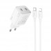 СЗУ Hoco N42 Elogiado PD45W (2USB-C) + кабель Type-C to Lightning