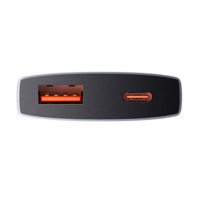СЗУ Baseus GaN5 Pro Ultra-Slim QC 3.0+PD 65W (1USB-A/1C) + кабель Type-C to Type-C (CCGP15011)