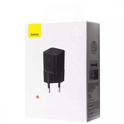 СЗУ Baseus GaN5 Fast Charger (mini) PD20W (1USB-C) (CCGN05010)