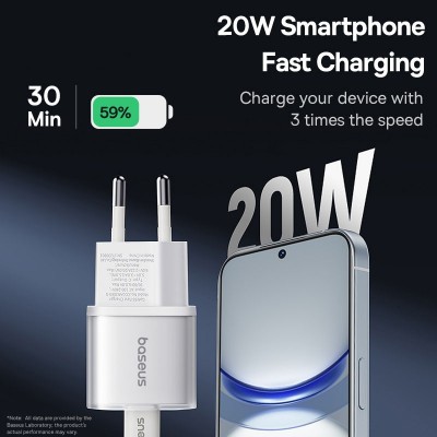 СЗУ Baseus GaN5S OS 20W (1USB-C) (P10162503)