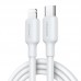 СЗУ Usams US-CC186 PD30W (1USB-C) + кабель Type-C to Lightning