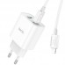 СЗУ Hoco C80A Plus Rapido PD20W+QC3.0 (1USB-A/1C) + кабель Type-C to Lightning