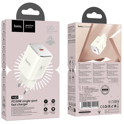 СЗУ Hoco N43 Vista PD30W (1USB-C)