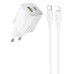 СЗУ Hoco N41 Almighty PD20W+QC3.0 (1USB-A/1C) + кабель Type-C to Lightning