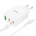 СЗУ Hoco N33 Start PD35W (1USB-A/2C) + кабель Type-C to Lightning