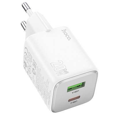 СЗУ Hoco N41 Almighty PD20W+QC3.0 (1USB-A/1C)