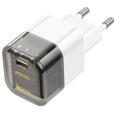 СЗУ Hoco C125A Transparent PD20W (1USB-C)