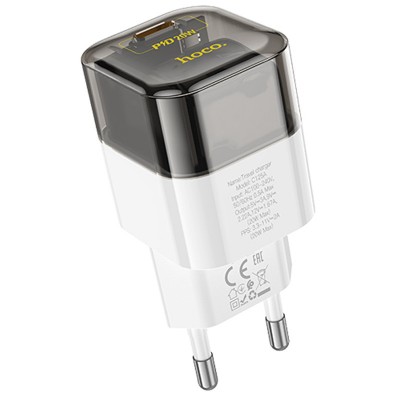 СЗУ Hoco C125A Transparent PD20W (1USB-C)