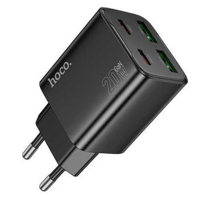 СЗУ Hoco N55 Fundador PD20W four-port (2USB-A/2C)