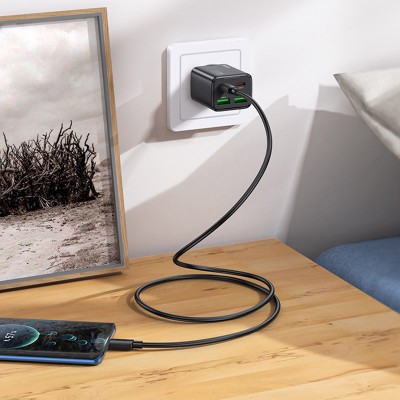 СЗУ Hoco N55 Fundador PD20W four-port (2USB-A/2C)