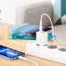 СЗУ Borofone BN7 PD20W+QC3.0 (1USB-A/1C) + кабель Type-C to Lightning