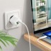 СЗУ Borofone BN7 PD20W+QC3.0 (1USB-A/1C) + кабель Type-C to Lightning