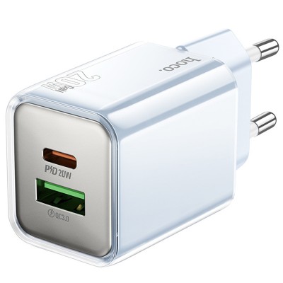 СЗУ Hoco N46 Glorious PD20W+QC3.0 (1USB-A/1C)