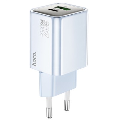 СЗУ Hoco N46 Glorious PD20W+QC3.0 (1USB-A/1C)