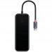 Переходник Baseus Hub AcmeJoy 4-Port Type-C (USB3.0*3+Type-C PD&Data*1) (WKJZ)