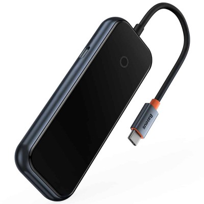 Переходник Baseus Hub AcmeJoy 4-Port Type-C (USB3.0*3+Type-C PD&Data*1) (WKJZ)