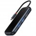 Переходник Baseus Hub AcmeJoy 7-Port Type-C (HDMI*1+USB3.0*2+USB2.0*1+Type-C PD&Data*1+SD/TF) (WKJZ)