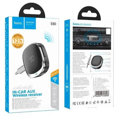 Bluetooth аудио ресивер Hoco E80 Travel