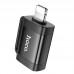 Переходник Hoco UA31A OTG Lightning male to USB female