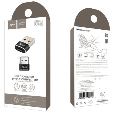 Переходник Hoco UA6 OTG USB to Type-C