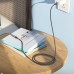 Переходник Hoco U107 Type-C male to Type-C female USB2.0 (1.2m)