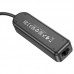 Переходник Borofone DH6 Erudite 4in1 Gigabit Ethernet (Type-C to USB3.0*3+RJ45) (0.2m)