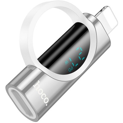 Переходник Hoco UA32B Lightning male to Type-C female display adapter