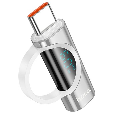 Переходник Hoco UA32A Type-C male to Lightning female display adapter
