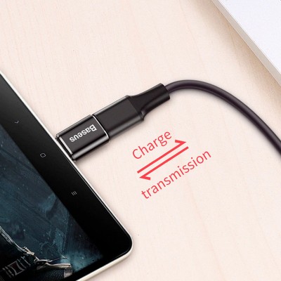 Переходник Baseus microUSB to Type-C (CAMOTG)