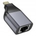 Переходник Hoco UA35 Type-C to RJ45