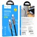 Дата кабель Hoco U122 Lantern Transparent Discovery Edition Type-C to Lightning (1.2m)