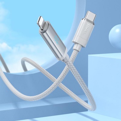 Дата кабель Hoco U127 Power Type-C to Lightning (1.2m)