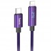 Дата кабель Hoco U125 Benefit 27W Type-C to Lightning with display (1.2m)