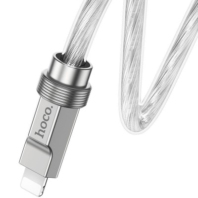 Дата кабель Hoco U113 Solid 20W Type-C to Lightning (1m)