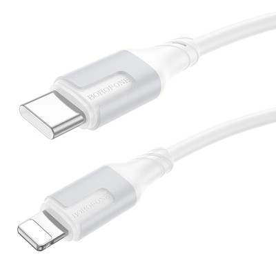 Дата кабель Borofone BX101 Creator 27W Type-C to Lightning (1m)