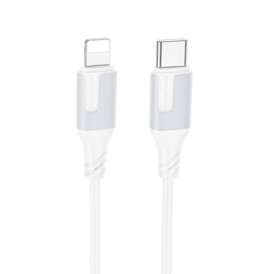 Дата кабель Borofone BX101 Creator 27W Type-C to Lightning (1m)