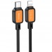 Дата кабель Hoco X108 Benefit 27W Type-C to Lightning (1m)