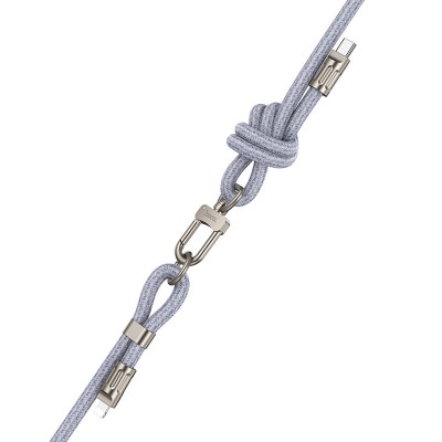 Дата кабель-шнурок Hoco GH7 Elegant Type-C to Lightning (1.8m)